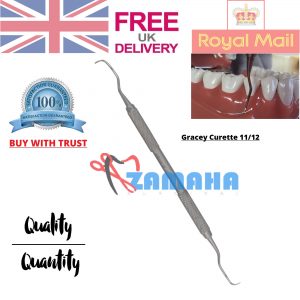 Gracey Curette 11-12, Gracey Finishing Curettes 7-8, Gracey 5/6, 3-4 Dental Gracey Zamaha UK, gracey curette set, 7 pcs dental gracey set, gracey curette 1-2, gracey curette 3-4, gracey curette 5-6