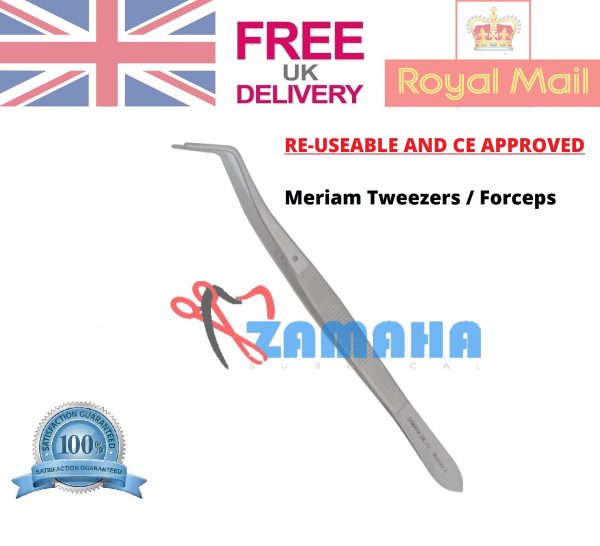 Dental Forceps 16 cm meriam tweezers, Dental Meriam Forceps, Stoma Meriam Forceps, Meriam forceps suppliers