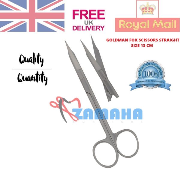 Goldman Fox Scissors with Serration, Fine Scissors, Straight iris Scissors, Curve Iris Scissors, Operating Scissors, Dental Iris Scissors, Straight Crown Beebee Scissors, Curve Crown Beebee Scissors, Iris Scissors Curve , Dental Iris Scissors, Kelly, Curve 16 cm, Tonsil Scissor Curved, Dental Scissors, Surgical Kelly Scissors Curved LaGrange Scissors