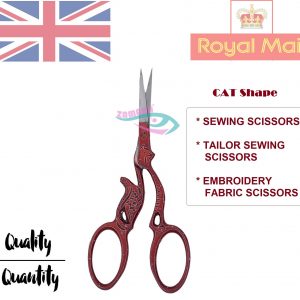 Cat-Shape-Scissors-Maroon-Color-1 - resize