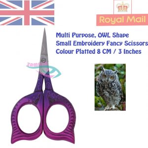 OWl embroidery scissors, animal shape embroidery scissors, sewing embroidery scissors