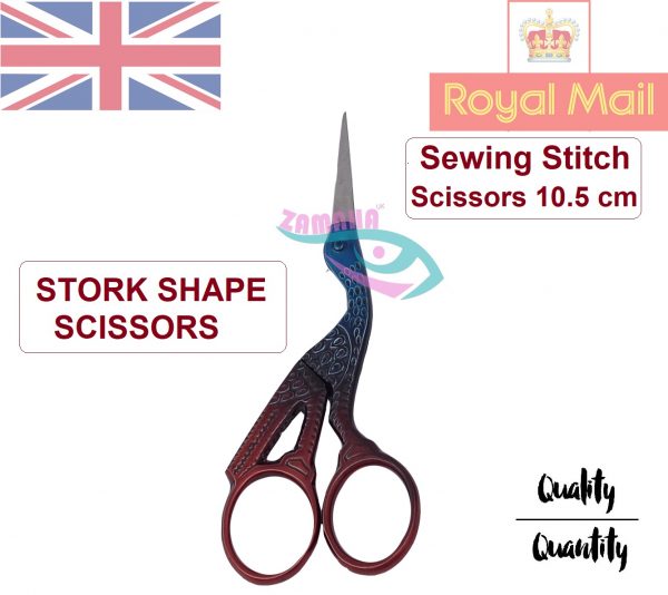Stork Embroidery Scissors, Stork Scissors, Stork Stitch Scissors