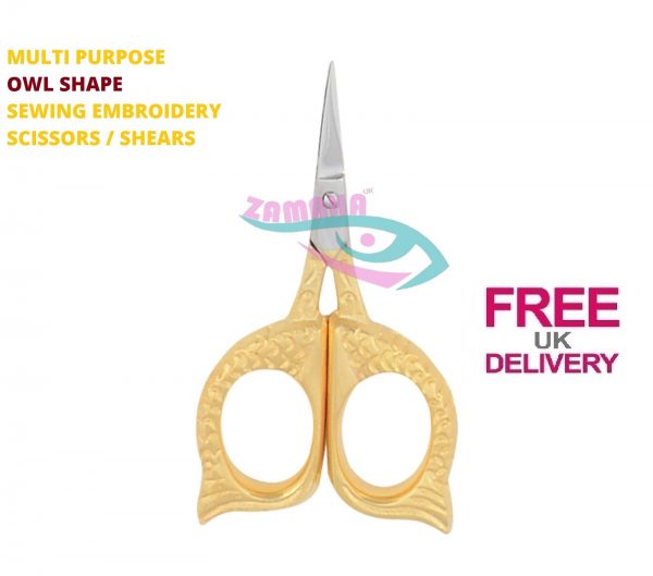 Butterfly Shape Embroidery Scissors 9 cm Cat Shape Embroidery Scissors 9.5 cm Fish Shape Embroidery Scissors 9.5 cm Heart Shape Embroidery Scissors 10 cm Nail, Cuticle Scissors 9 cm Owl Shape Embroidery Scissors 8 cm Royal Shape Embroidery Scissors 9.5 cm Snake Shape Embroidery Scissors 10 cm Squirrel Shape Embroidery Scissors 8.5 cm Swan Shape Embroidery Scissors 9 cm