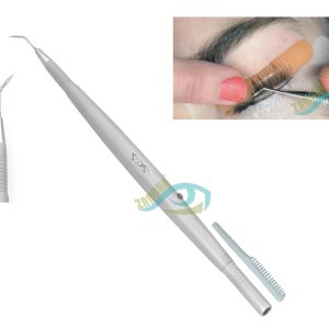Eyelash Separator Tool Supplies - Pro Lash Lift Tool Silver Stainless Steel – Professional Quality Lash Lift and Tint Perming Eyelash Seperator Tool Kit-Eyebrow Extensions Eyelash Perm Kit