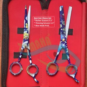 Hair barber scissors set, thinning scissors, quality razor scissors