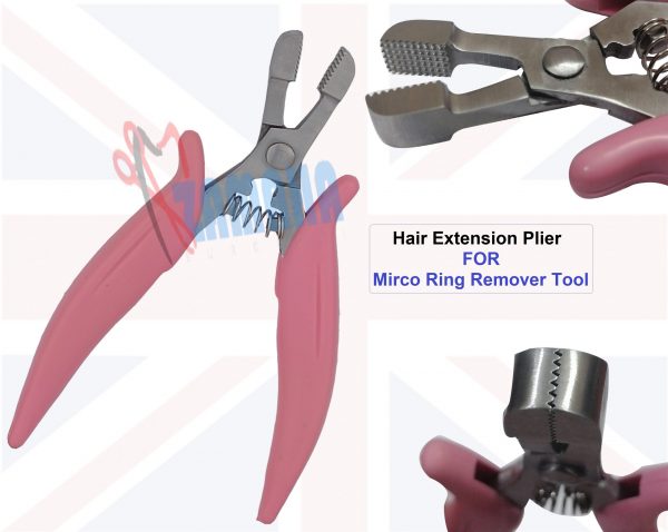Hair Extensions Crushing Pliers For Micro Rings and Fusion Glue Bonds