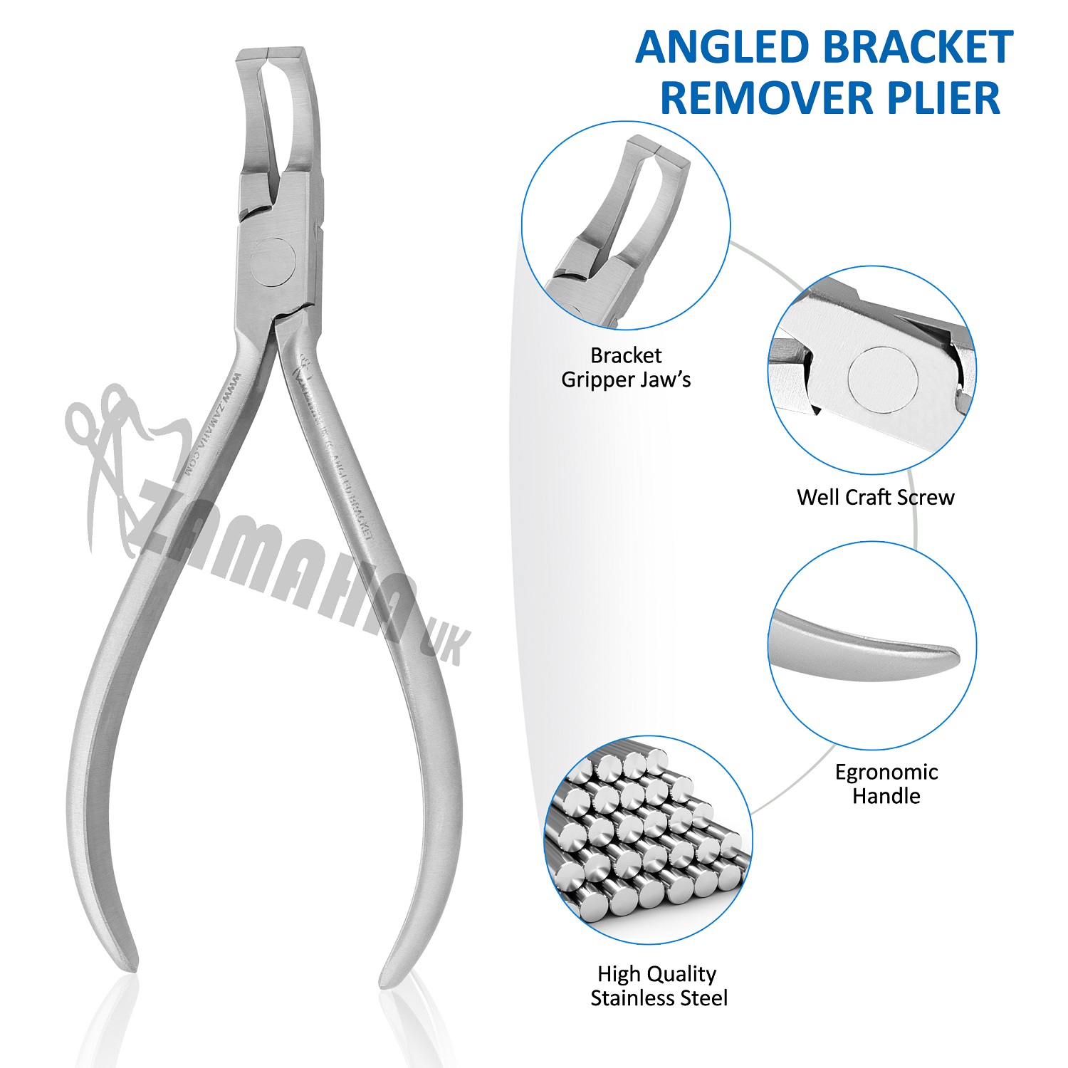 Angled Bracket remover pliers