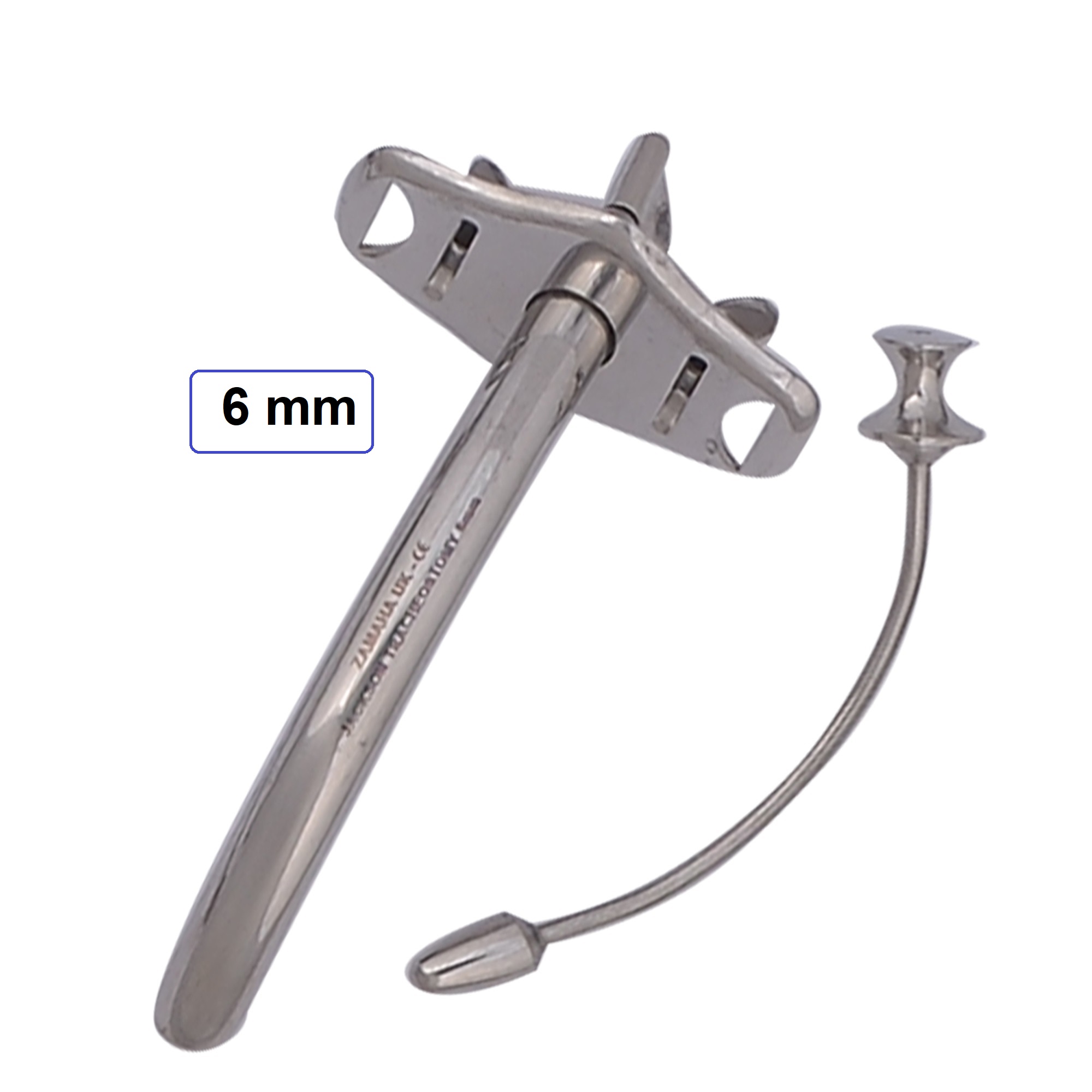 Tracheal Laryngeal Jackson Tube Tracheostomy 6mm